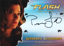 2016 CRYPTZOIC The Flash Season1 Peyton List as Lisa Snart Autograph PL1