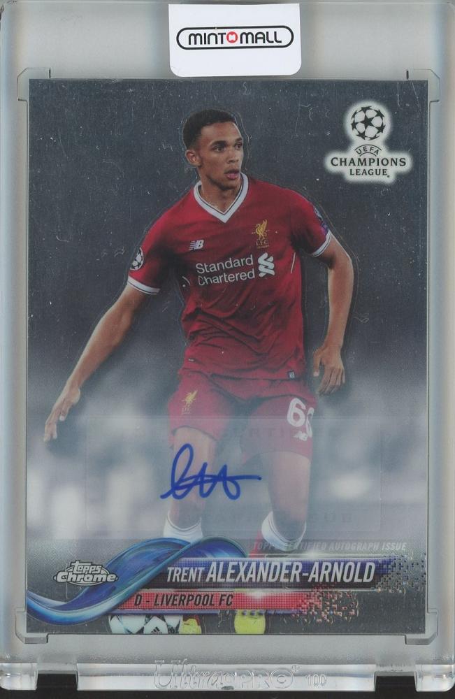 ミントモール / MINT 池袋店 / 2017-18 Topps Chrome UEFA Champions League Soccer Trent  Alexander-Arnold Base Autograph/#29 Liverpool FC