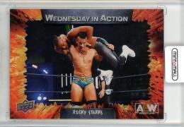 2021 Upper Deck AEW  Ricky Starks Wednesday in Action