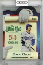 2025 Topps Holiday Shohei Ohtani Making the Nice List #MNL-1  Los Angeles Dodgers