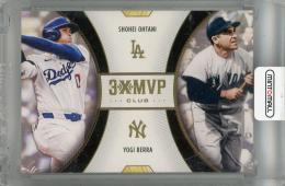 2025 Topps Welcome to the Club 3X MVP Shohei Ohtani/Yogi Berra 3x MVP Dual Subject #D7