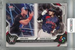 2026 Topps Now John Cena/Shohei Ohtani #WBCO
