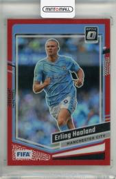 2023-24 Panini Donruss Erling Haaland Optic Red #89【195/299】