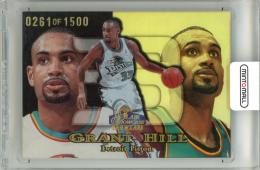 1998-99 Fleer Flair Showcase Grant Hill #5 Row 1【0261/1500】 Pistons