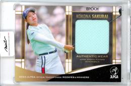 2023 EPOCH JLPGA ROOKIEZ&WINNERS	櫻井心那	ジャージカード	086/280