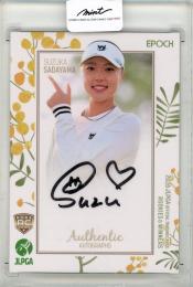 2026 EPOCH JLPGA ROOKIEZ&WINNERS	佐田山鈴樺	直筆サインカード	043/170