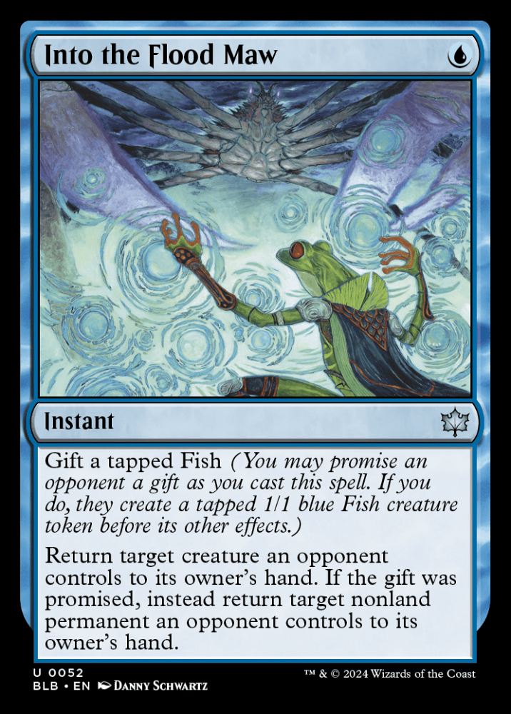 ㉞ MTG 水没 foil