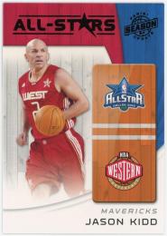 2010-11 Panini Season Update All-Stars #13 Jason Kidd