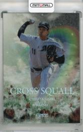 2017 BBM GENESIS 佐々木千隼 CROSS SQUALL(特殊ホロ加工)(RC)【17/50】 千葉ロッテマリーンズ