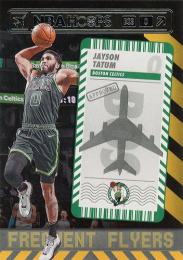 2021-22 Hoops Frequent Flyers #9 Jayson Tatum