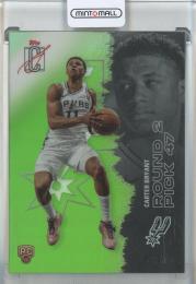 2025-26 Topps Signature Class Carter Bryant Chrome Lime #148【159/175】 San Antonio Spurs