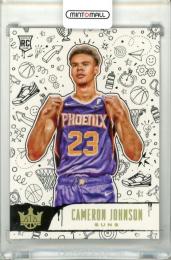 2019-20 Panini Court Kings Cameron Johnson #144  Base Card Rookies III Suns