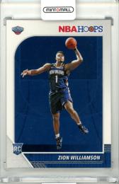 2019-20 Panini Hoops Zion Williamson #258 Base Card Pelicans