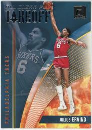 2018-19 Donruss All Clear for Takeoff #13 Julius Erving