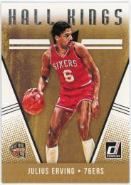 2018-19 Donruss Hall Kings #28 Julius Erving