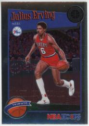 2019-20 Hoops Premium Stock #293 Julius Erving