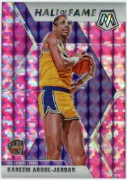 2019-20 Panini Mosaic Mosaic Pink Camo #283 Kareem Abdul-Jabbar HOF