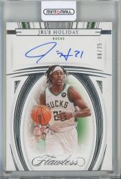 2021-22 Panini Flawless Jrue Holiday Flawless Autographs #43【8/25】 Milwaukee Bucks