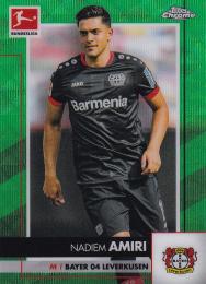 2020-21 Topps Chrome Bundesliga Bayer 04 Leverkusen Nadiem Amiri Base Green Wave(パラレル版) 70/99
