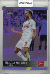 2021-22 Topps Stadium Club Chrome Bundesliga 1. FC Koln Sebastian Andersson Base Purple(パラレル版) 011/299