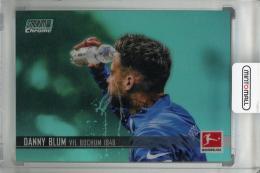 2021-22 Topps Stadium Club Chrome Bundesliga VfL Bochum 1848 Danny Blum Base Aqua(パラレル版) 143/199