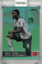2021-22 Topps Stadium Club Chrome Bundesliga Borussia Monchengladbach Marcus Thuram Base Aqua(パラレル版) 064/199