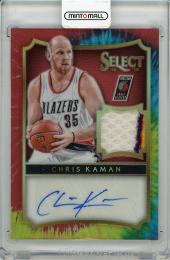 【裏面若干難あり】2014-15 PANINI Select Chris Kaman Autograph & Game Worn Material【05/25】