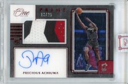 【ケースにスレ傷あり】2020-21 PANINI One And One Precious Achiuwa Autograph & Material (RC)【13/25】