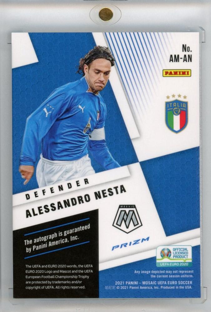 ミントモール / MINT 福岡店 / 2020-21 Panini Mosaic UEFA Euro Alessandro Nesta  Autograph 直筆サインカード