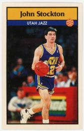 1992-93 Panini Stickers #106 John Stockton