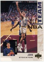 1994-95 Upper Deck #14 John Stockton AN