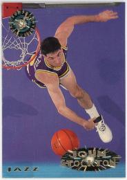 1995-96 Stadium Club #100 John Stockton