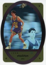 1996 SPx Gold #48 John Stockton