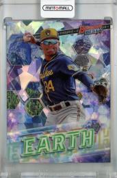 2022 Topps Bowman’s Best Jackson Chourio Elements of Excellence Atomic Refractor #EE-14  Milwaukee Brewers