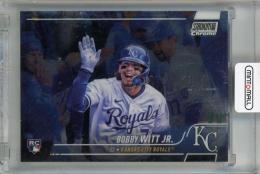 2022 Topps Stadium Club Chrome Bobby Witt Jr. Base #2 RC Kansas City Royals