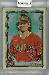 2023 Topps Allen & Ginter Corbin Carroll Silver Portrait Hot Box #11 ※裏面汚れあり RC Arizona Diamondbacks