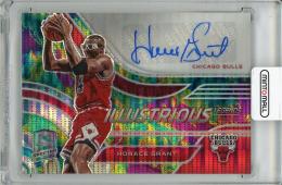 【裏面右下角若干白欠けあり】2020-21 PANINI Spectra Horace Grant Autograph【52/75】