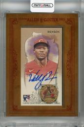2023 Topps Allen & Ginter Will Benson Framed Mini Baseball Autographs #MA-WB RC ※初期傷あり Cincinnati Reds