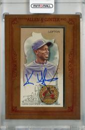 2023 Topps Allen & Ginter Kenny Lofton Framed Mini Baseball Autographs #MA-KLO ※傷・汚れあり Texas Rangers