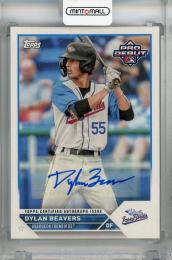 2023 Topps Pro Debut Dylan Beavers Base Autographs #PD-85 Aberdeen IronBirds