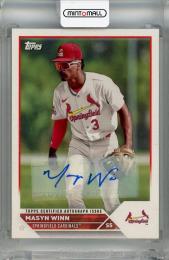 2023 Topps Pro Debut Masyn Winn Base Autographs #PD-161 Springfield Cardinals