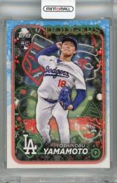 2024 Topps Holiday Yoshinobu Yamamoto Base #H88 RC Los Angeles Dodgers