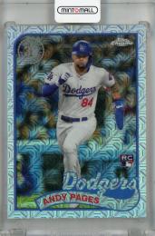 2024 Topps Update Series Andy Pages 1989 Topps Baseball Chrome Silver Packs #T89CU-42 RC ※裏面初期傷あり Los Angeles Dodgers