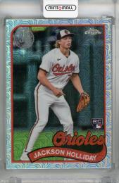 2024 Topps Update Series Jackson Holliday 1989 Topps Baseball Chrome Silver Packs #T89CU-62 RC  Baltimore Orioles