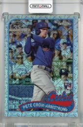 2024 Topps Series 2 Pete Crow-Armstrong 1989 Topps Baseball Chrome Silver Packs #2T89C-64 RC ※裏面傷あり Chicago Cubs