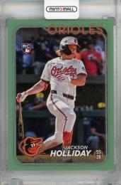 2024 Topps Japan Edition Jackson Holliday Jade Green #26 RC【67/75】 Baltimore Orioles