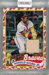 2024 Topps Japan Edition Ronald Acuna Jr. 89 Topps Koi Relics #89JR-RA ※裏面白かけあり【064/150】 Atlanta Braves