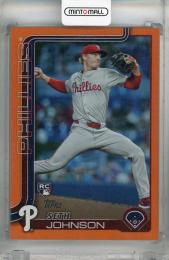 2025 Topps Series 2 Seth Johnson Orange Rainbow Foilboard #362 RC【03/25】 Pittsburgh Pirates