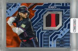 2025 Topps Series 2 Bo Bichette City Connect Swatch Orange #CC2-BB ※傷あり【17/25】 Toronto Blue Jays