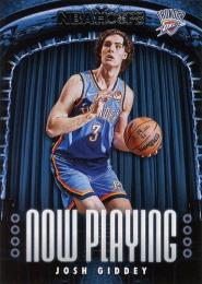 2021-22 Hoops Now Playing #6 Josh Giddey